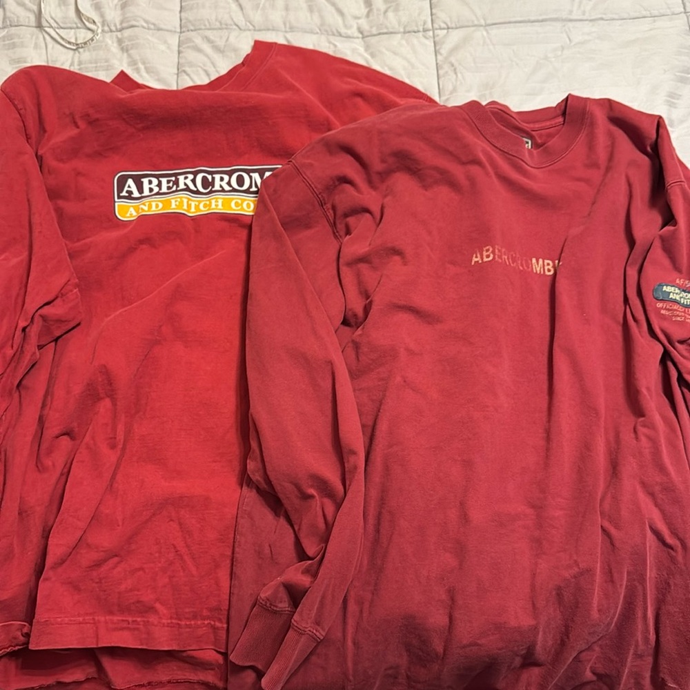 2 items 90s/Vintage Abercrombie long sleeve tshirts